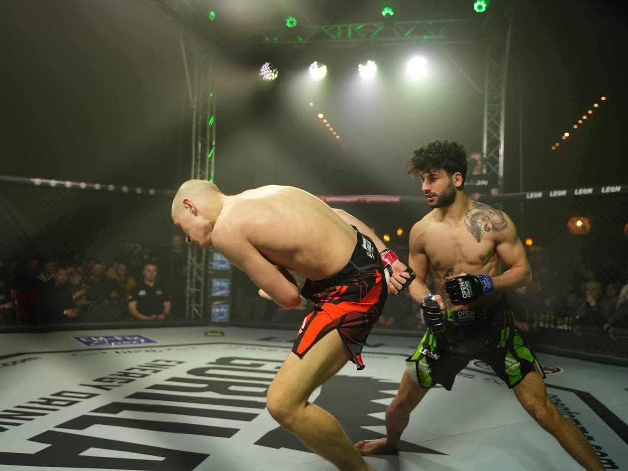 تمرین حرفهای MMA بنیامین قهرمان